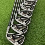 TaylorMade M2 Irons / 5-PW+SW / +0.5″ Longer Stiff Flex TM7-216 Graphite Shafts