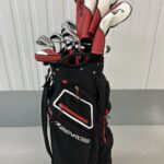 Benross HTX Golf Set / Driver, 3FW, 4H, 5-PW+SW, Putter & Cart Bag / Regular