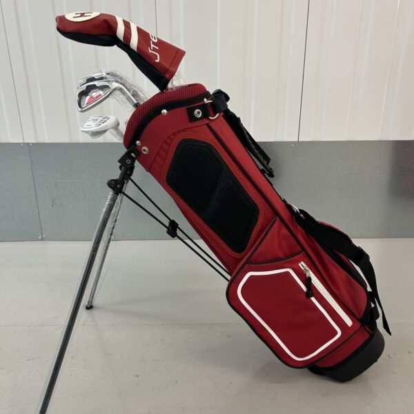 NEW Fazer J-Tek 7.0 Junior Golf Set - Hybrid, #7 Iron, Wedge, Putter & Stand Bag