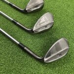 John Letters Tour Black 8620 Wedge Set / 52, 56, 60 / Stiff Flex ProjectX Shafts