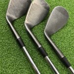 John Letters Tour Black 8620 Wedge Set / 52, 56, 60 / Stiff Flex ProjectX Shafts