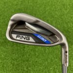 Ping G30 #7 Iron / Black Dot / +0.5″ Longer R-Flex Ping TFC 419 Graphite Shaft