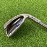 Ping G30 #7 Iron / Black Dot / +0.5″ Longer R-Flex Ping TFC 419 Graphite Shaft