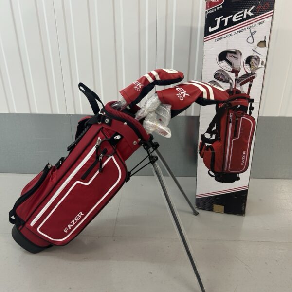NEW Fazer J-Tek 7.0 Junior Golf Set / Driver, Hybrid, #7i, Wedge, Putter & Bag