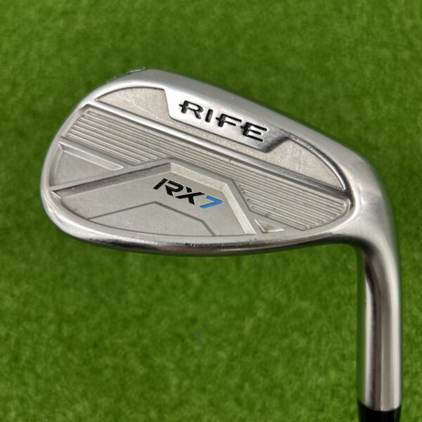 Rife RX7 Gap Wedge / 52 Degree / Wedge Flex Rife Steel Shaft