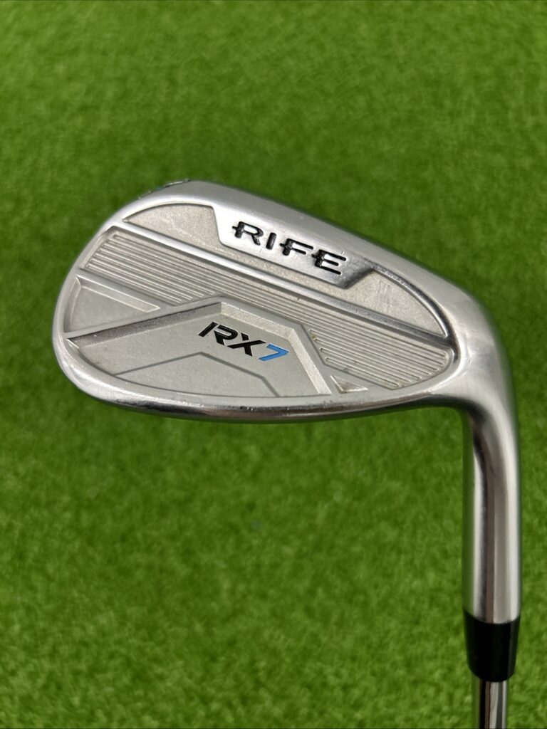 Rife RX7 Gap Wedge / 52 Degree / Wedge Flex Rife Steel Shaft