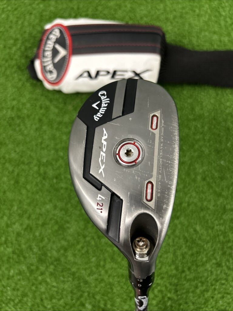 Callaway Apex 21 #4 Hybrid / 21 Degree / Regular Flex Recoil Dart 75 Shaft