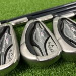 Callaway Steelhead XR Irons / 4-PW+GW+SW / R-Flex Callaway XR Graphite Shafts