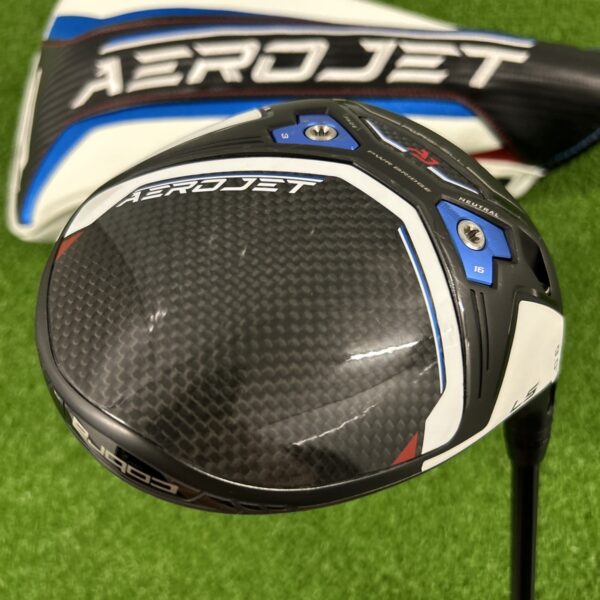 Cobra Aerojet LS Driver / 9 Degree / 0.75" Shorter Stiff Flex Kal'li 60 Shaft