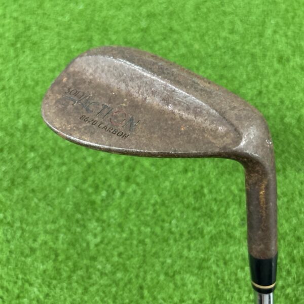 Used Golf Works Soft Action 8620 Carbon Lob Wedge - 59 Degree, Regular Flex True Temper Dynalite Steel Shaft