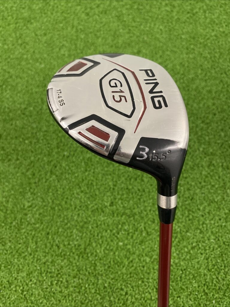Used PING G15 Fairway Wood – 15.5 Degree, Regular Flex TFC 149 F Graphite Shaft