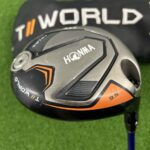 Used Honma Tour World TW747 455 Driver – 9.5 Degree, Stiff Flex Vizard FP-6S Graphite Shaft