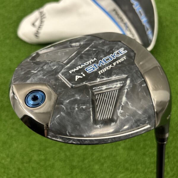 Used Callaway Paradym Ai Smoke Max Fast Driver - 10.5 Degree, Regular Flex Mitsubishi Chemical Tensei 40 Graphite Shaft