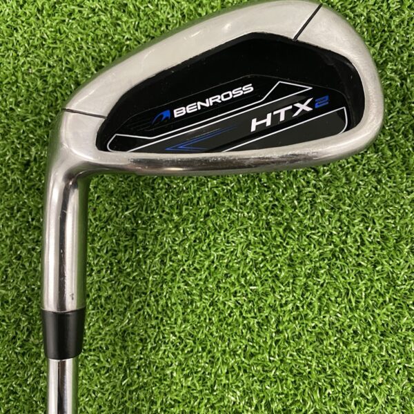 Used Left Handed Benross HTX 2 8 Iron - Regular Flex Steel Shaft