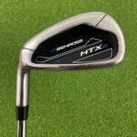 Used Left Handed Benross HTX 2 7 Iron – Regular Flex Steel Shaft