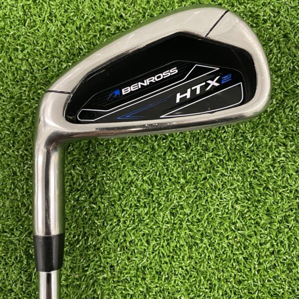 Used Left Handed Benross HTX 2 6 Iron - Regular Flex Steel Shaft