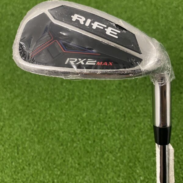 New Rife RX2 Max Pitching Wedge - 46 Degree, Regular Flex Steel Shaft