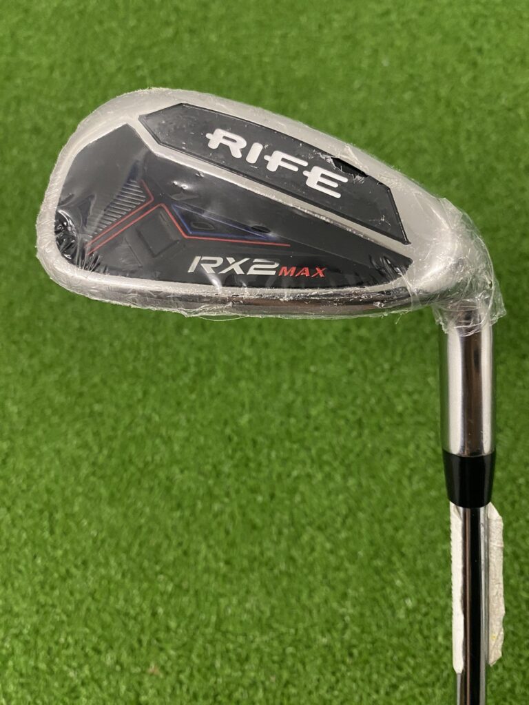 New Rife RX2 Max Pitching Wedge – 46 Degree, Regular Flex Steel Shaft