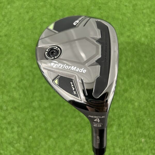 Used TaylorMade Qi35 Max Hybrid - 23 Degree, Stiff Flex Mitsubishi Chemical Diamana TM 60 Graphite Shaft