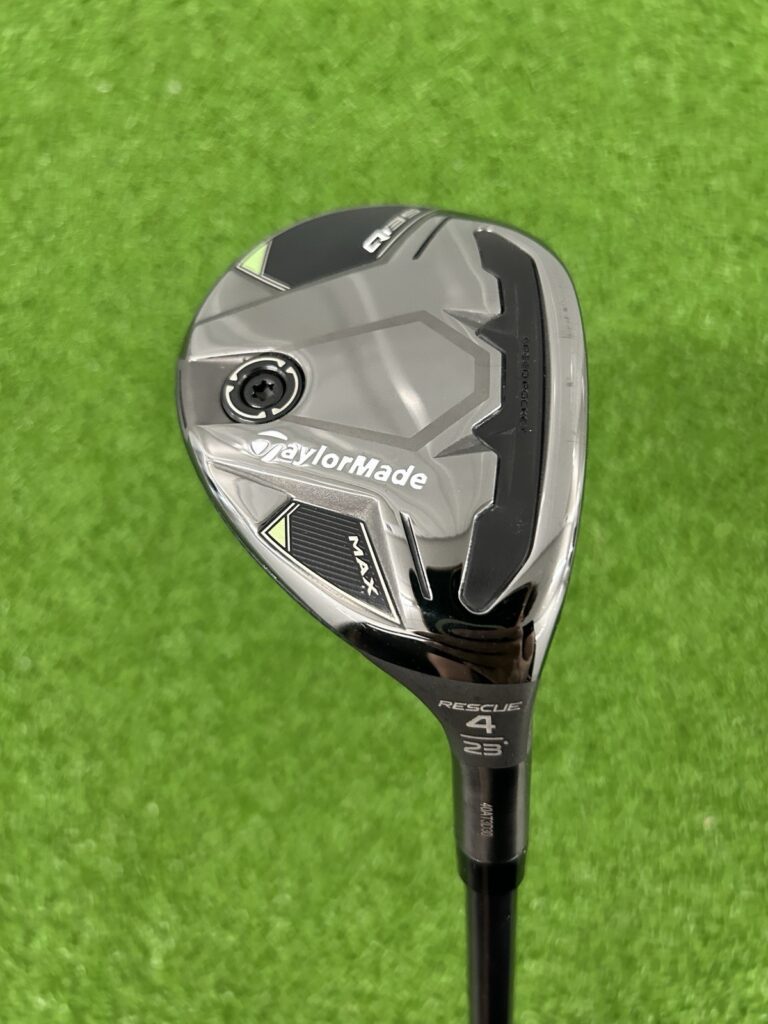 Used TaylorMade Qi35 Max Hybrid – 23 Degree, Stiff Flex Mitsubishi Chemical Diamana TM 60 Graphite Shaft