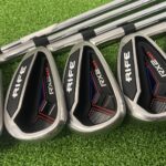 Used Rife RX2 Max Irons 5-PW+SW – Regular Flex Steel Shafts