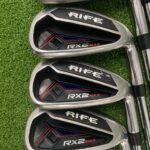 Used Rife RX2 Max Irons 5-PW+SW – Regular Flex Steel Shafts