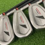 Used Yonex Cyber Star Nano V Irons 5-PW+SW+GW – Regular Flex Nano Speed Shaft 005 Graphite Shafts