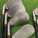 Used Yonex Cyber Star Nano V Irons 5-PW+SW+GW – Regular Flex Nano Speed Shaft 005 Graphite Shafts