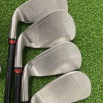 Used Yonex Cyber Star Nano V Irons 5-PW+SW+GW – Regular Flex Nano Speed Shaft 005 Graphite Shafts