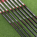 Used Yonex Cyber Star Nano V Irons 5-PW+SW+GW – Regular Flex Nano Speed Shaft 005 Graphite Shafts