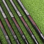 Used Yonex Cyber Star Nano V Irons 5-PW+SW+GW – Regular Flex Nano Speed Shaft 005 Graphite Shafts