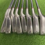 Used Yonex Cyber Star Nano V Irons 5-PW+SW+GW – Regular Flex Nano Speed Shaft 005 Graphite Shafts