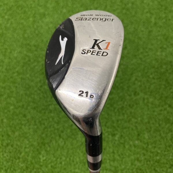 Used Slazenger K1 Speed Hybrid - 21 Degree, Regular Flex Slazenger K1 Speed - 70 Gram - 4.5° Torque Graphite Shaft