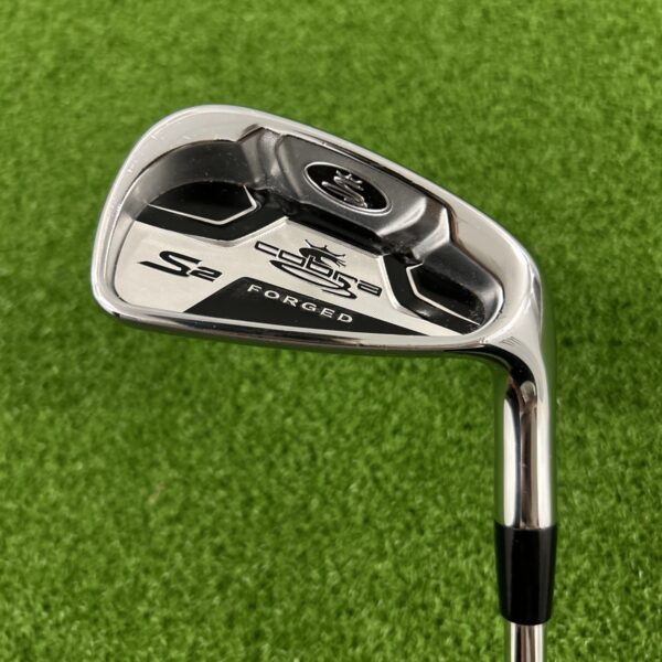 Used Cobra S2 Forged 7 Iron - Stiff Flex True Temper Dynamic Gold S300 Steel Shaft
