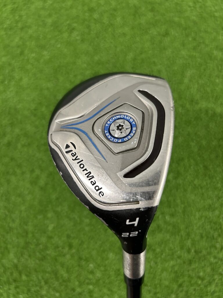 TaylorMade JetSpeed 4 Hybrid / 22 Degree / Stiff Flex VeloxT 75 Gram Shaft