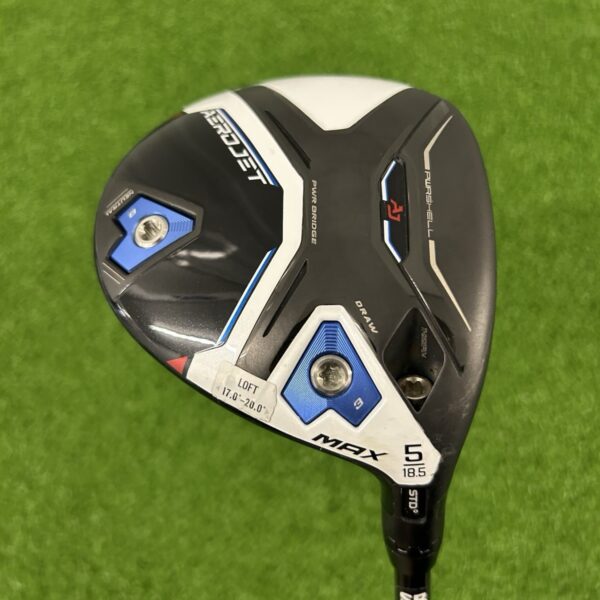 Used Cobra Aerojet Max Fairway Wood - 18.5 Degree, Stiff-Regular Flex Fujikura Speeder NX Graphite Shaft