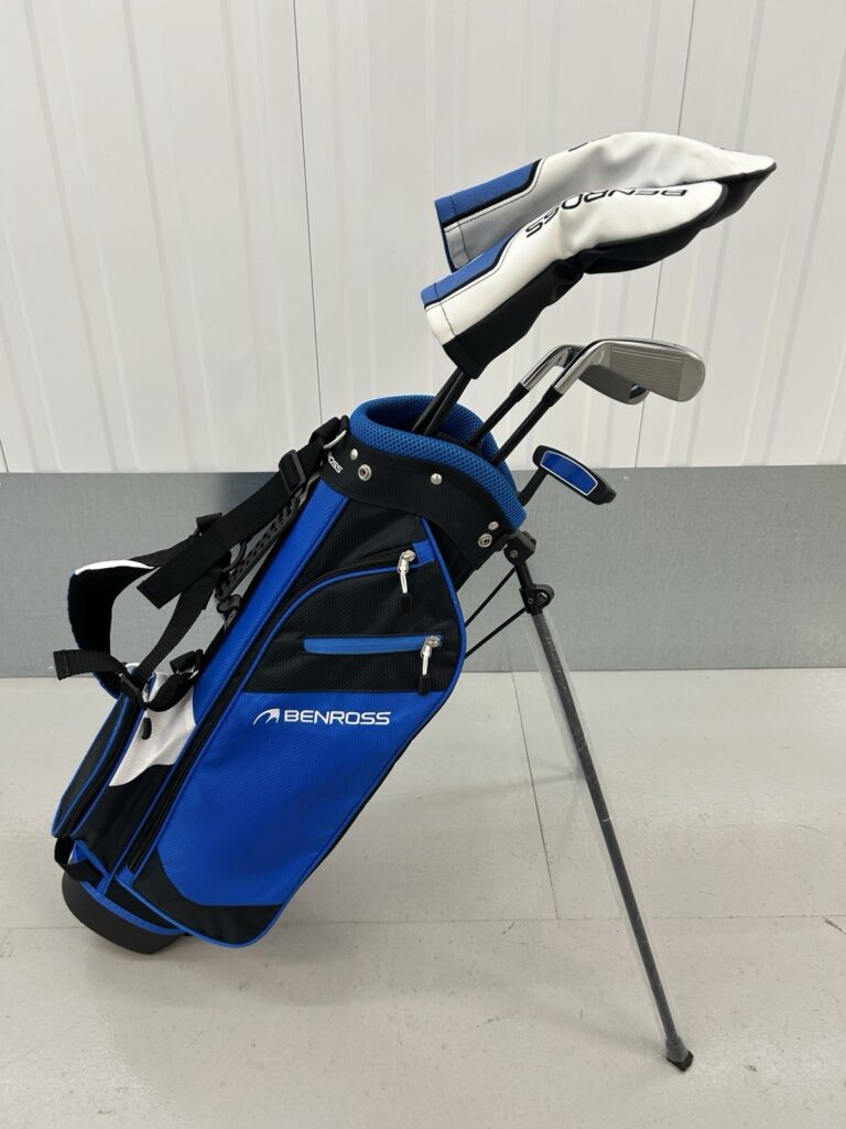 Used Benross Aero Jr Golf Set – Driver, Hybrid, #7i, Wedge & Putter, Youth Flex Benross Aero Junior Graphite Shafts