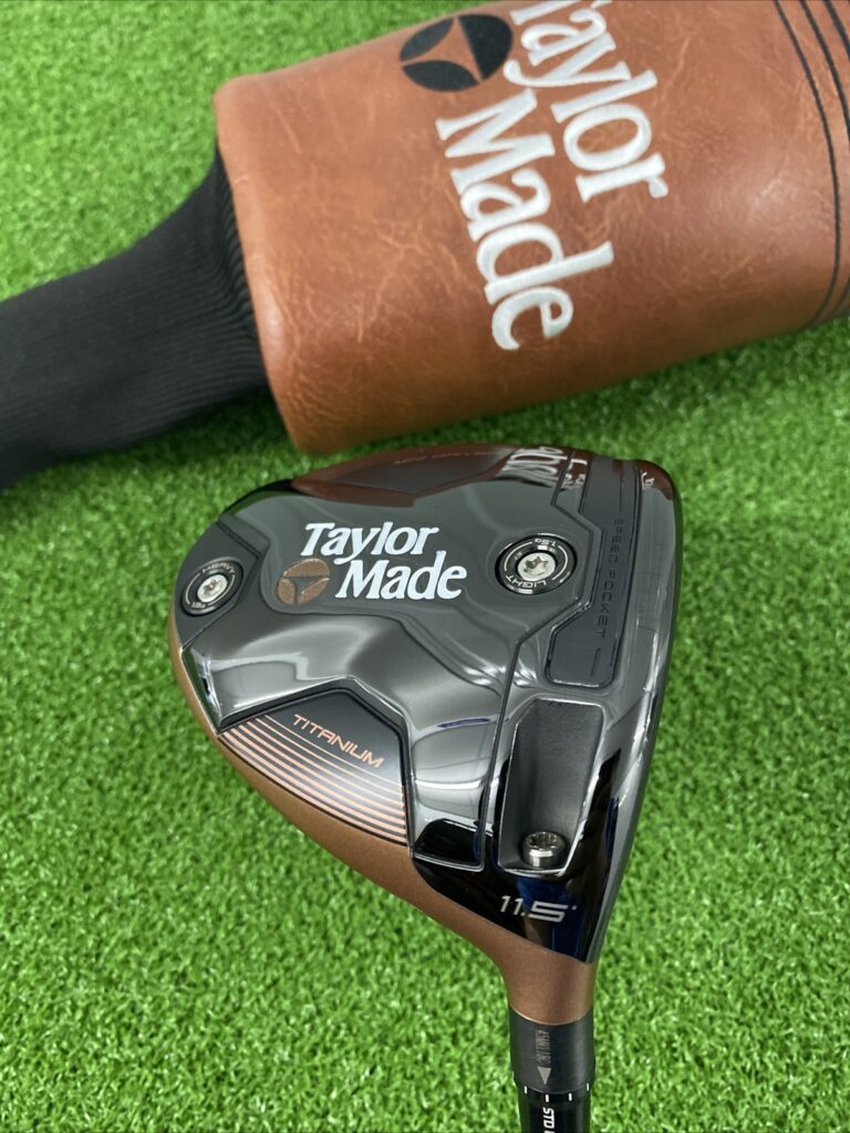Used TaylorMade BRNR Mini Copper Driver – 11.5 Degree, Stiff Flex Proforce 65 M40X Graphite Shaft