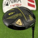 Used Honma Tour World TW757 D Plus Driver – 10.5 Degree, Stiff Flex Vizard 45 Graphite Shaft