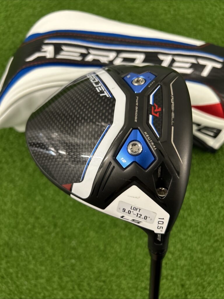 Used Cobra Aerojet Max Driver – 12 Degree, Stiff Flex Graphite Design Tour AD Shaft