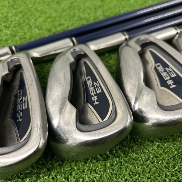 Used Dunlop HI-BRID EZ Irons 5-PW - Regular Flex HI-BRID HB-400 Graphite Shafts