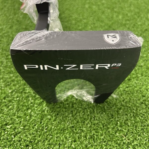 Used Left Handed Masters Pinzer P3 Putter - 34.5 in, Masters Golf Pinzer Steel Shaft
