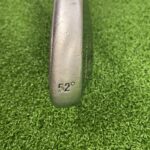 Used Powerbilt 8620 Carbon Gap Wedge – 52 Degree, Wedge Flex Steel Shaft