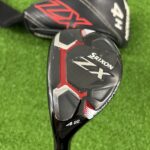 Used Left Handed Srixon ZX Hybrid – 22 Degree, Regular Flex HZRDUS Smoke Black 80 Graphite Shaft