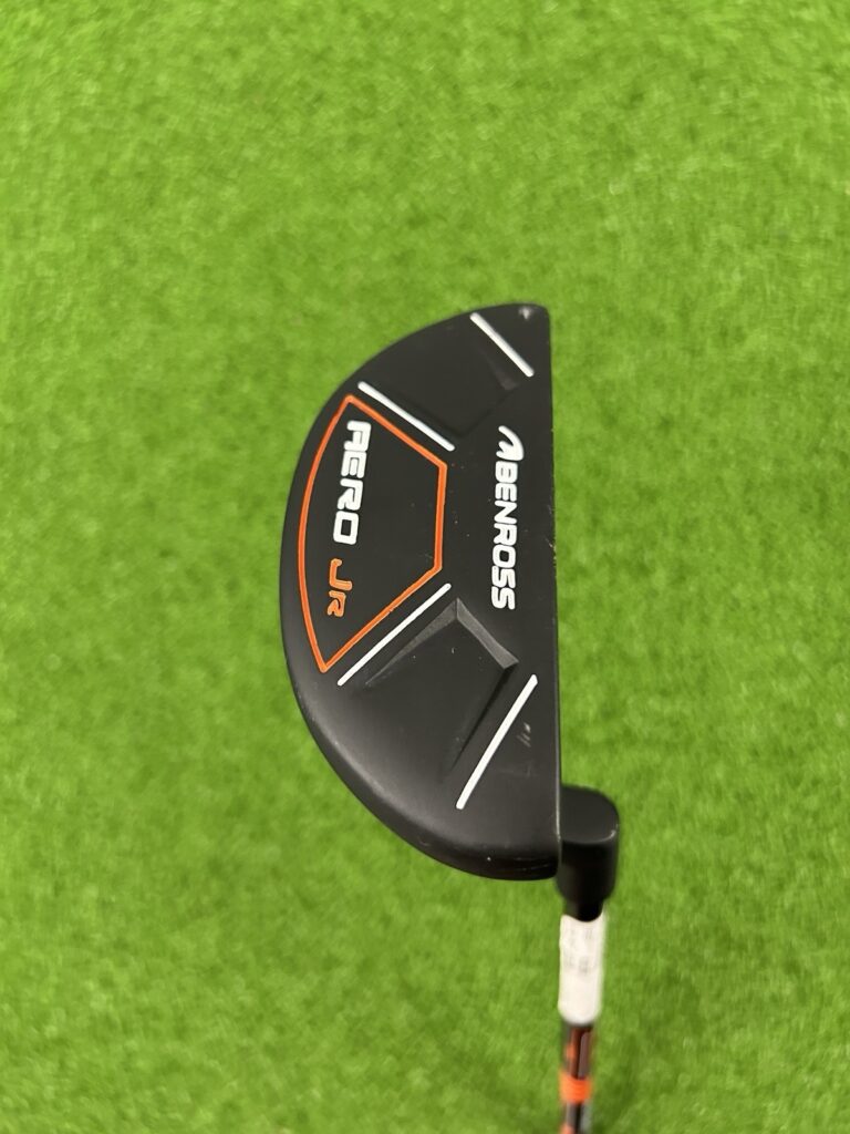 Used Benross Aero Putter – 24.5 in, Youth Flex Benross Aero Junior Graphite Shaft