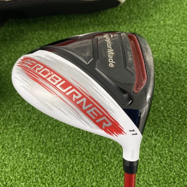 Used TaylorMade AeroBurner Driver - 11 Degree, Stiff-Regular Flex Mitsubishi Chemical TM1-215 Graphite Shaft