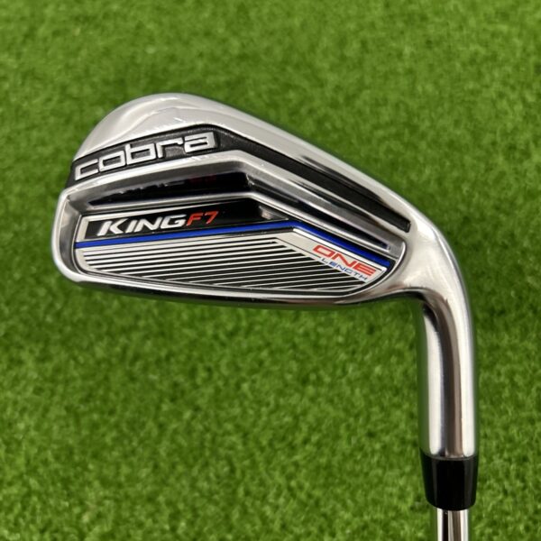 Used Cobra King F7 One Length 7 Iron - 31 Degree, Stiff Flex Steel Shaft