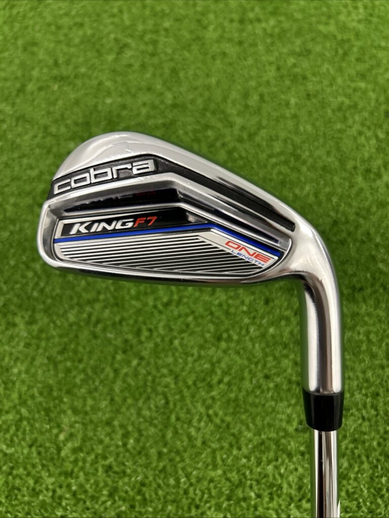 Used Cobra King F7 One Length 7 Iron – 31 Degree, Stiff Flex Steel Shaft