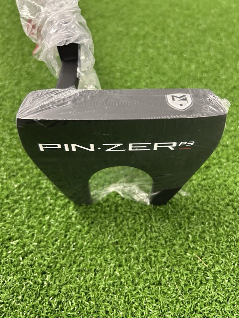 Used Left Handed Masters Pinzer P3 Putter – 34.5 in, Masters Golf Pinzer Steel Shaft