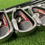 Used TaylorMade Burner Plus Irons 4-PW+SW – Regular Flex RE-AX Superfast Burner Plus Graphite Shafts